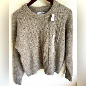 Old Navy Taupe Sweater – Size M (New with Tags)